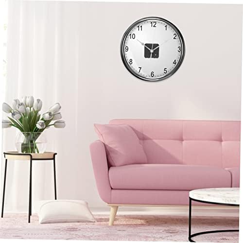 Homoyoyo Wall Clock Mechanism Replacement - Battery Operated Ticking Clock Movement with Modern Design