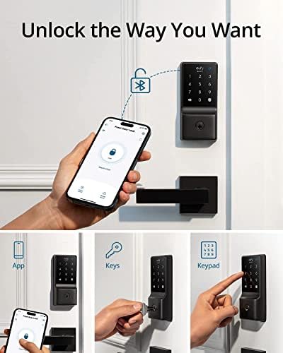 Secure Convenient Door Lock with Built-in WiFi
