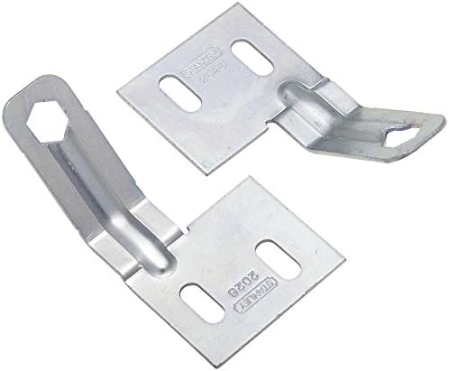 National Hardware Folding Door Aligners Zinc Plated