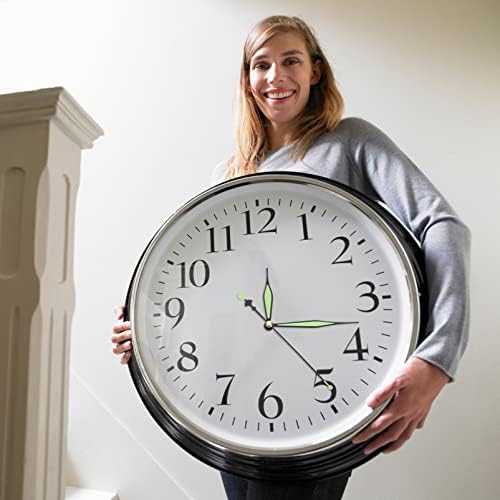 Homoyoyo 10 Sets Glow in The Dark Clock Pointer Hands Replacement