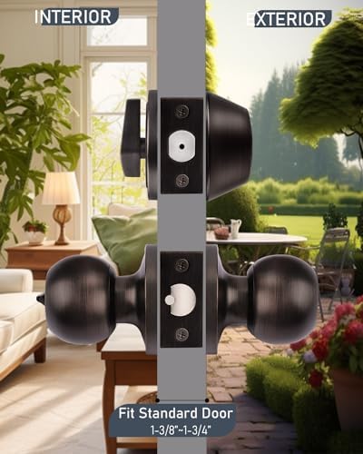 Secure Entry Door Lock Set with Easy Installation