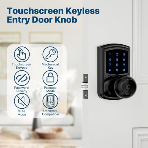 Hidalife Keyless Entry Door Lock with Code