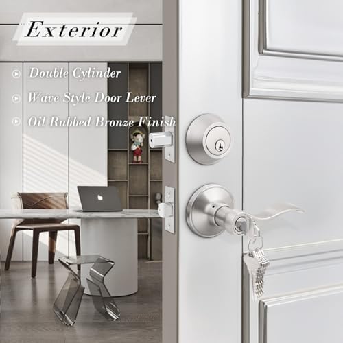 Perfect Pair of Entry Door Lock Set