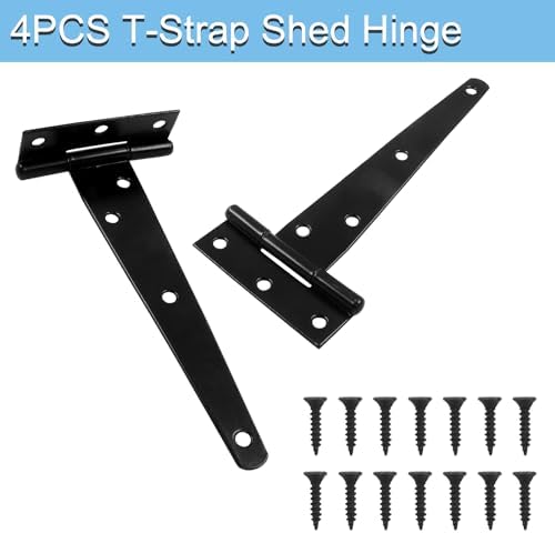 Premium 4-Pack 6 Hinges for Barn Doors