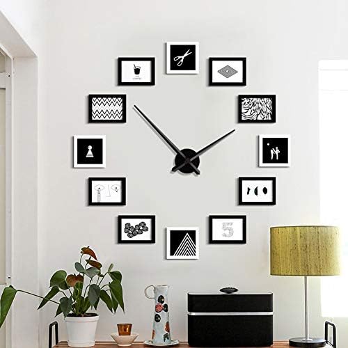 Interactive 3D Wall Clocks DIY Large Clock Movements in 12