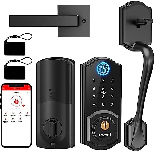 Secure Front Door Lock with Keyless Entry