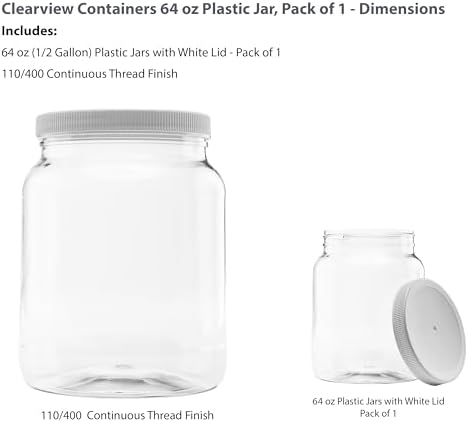 64 oz CANNING JARS