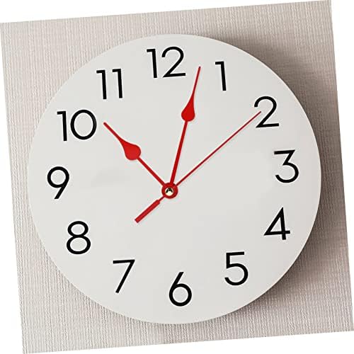 QUMIIRTY Red quartz clock movement replacement elegant red hands
