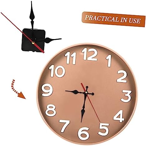 Replacement Battery-Operated Wall Clock Mechanism Kit