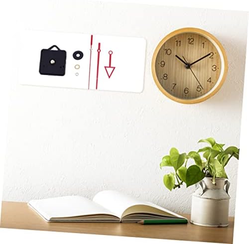 Veemoon Red Clock Hands and Mechanism Kit for DIY