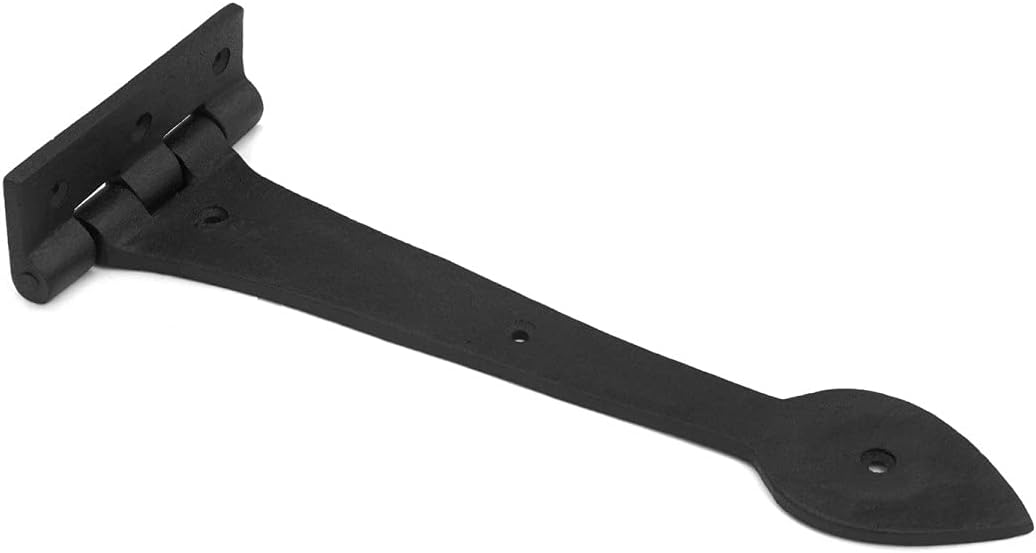 Durability You Can Trust Black Wrought Iron Hinges