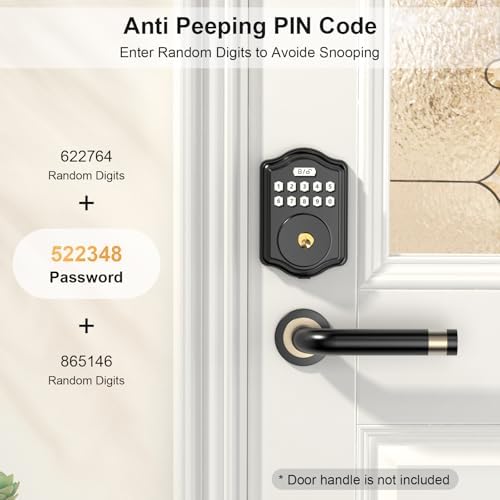 Secure Keyless Entry Door Lock