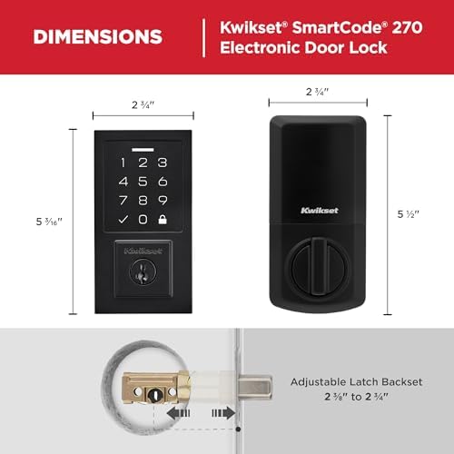 SmartCode 270 Keyless Entry Deadbolt