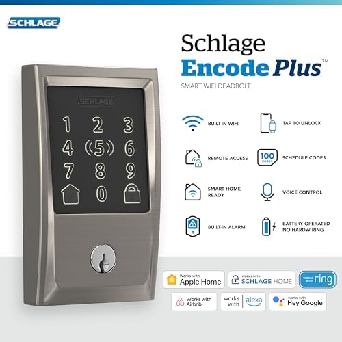 SCHLAGE BE499WB CEN 619 Encode Plus