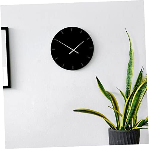 Precision Battery-Operated Clock Movement Kit with Silver Shaft and Handles