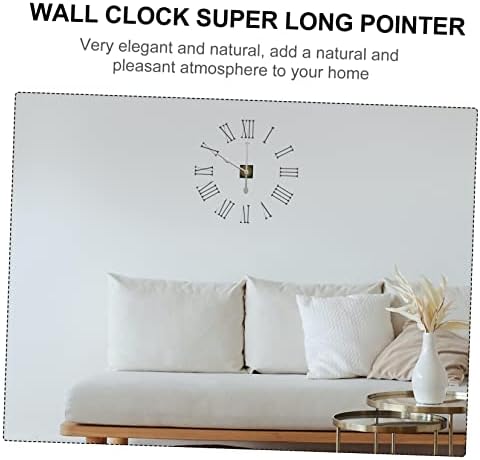 4PCS ALUMINUM CLOCK HANDS NUMERAL ALARM CLOCK REplacement for DIY
