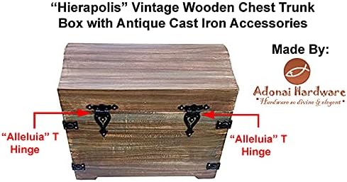 Adonai Hardware Alleluia Cast Iron Hinges