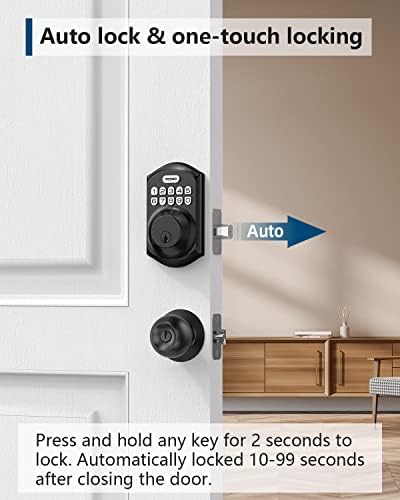 TEEDeo Keyless Entry Door Lock unlocking security and convenience