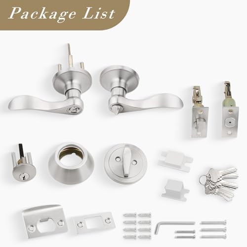 Perfect Pair of Entry Door Lock Set