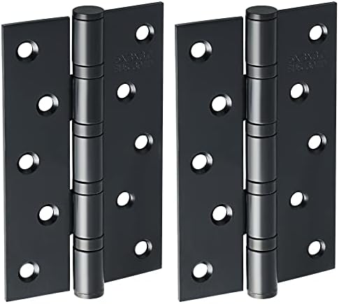 Alise Matte Black Door Hinges