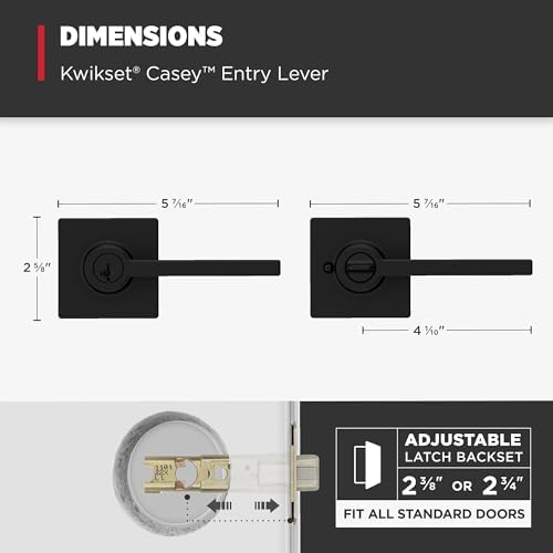 Kwikset Casey Door Handle
