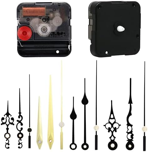 Adjustable Cross Stitch Clock Movement 8mm Shaft for Embroidery Clocks