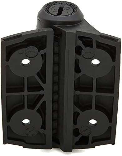 National Hardware Polycryst Black Polymer Hinges 2-Pack