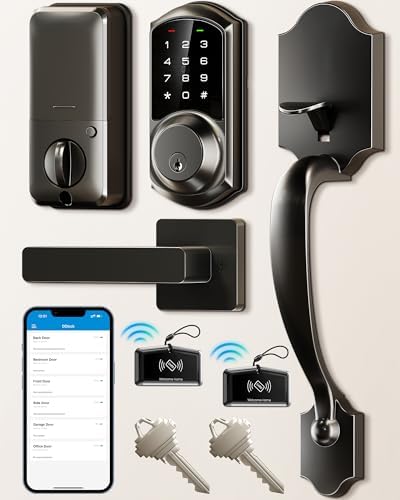 Veise Smart Front Door Lock Set with Keyless Entry