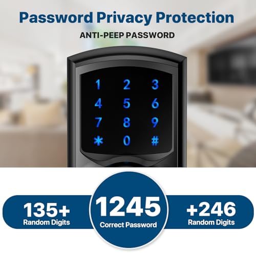 Hidalife Keyless Entry Door Lock with Code