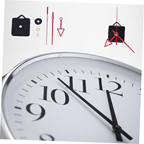 Veemoon Red Clock Hands and Mechanism Kit for DIY