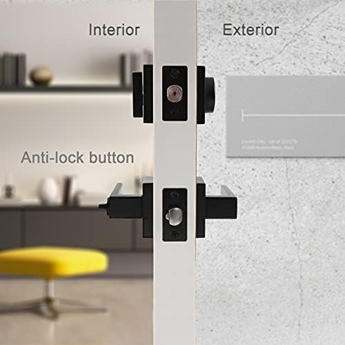 Secure Front Door Deadbolt Lock Set