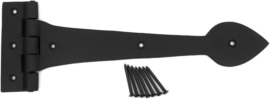 Durability You Can Trust Black Wrought Iron Hinges