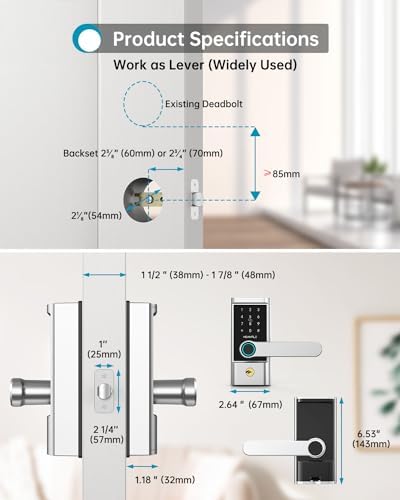 IntelliGuard Smart Lock Door