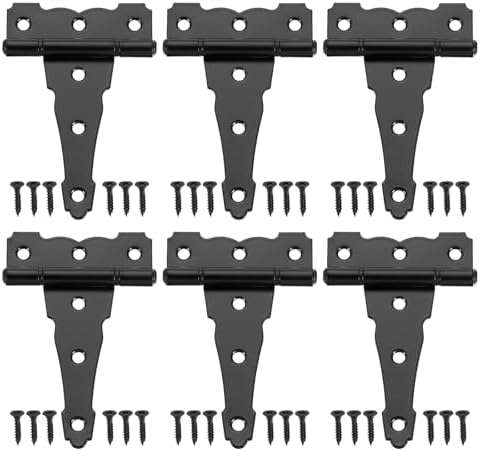 T-strap Door Hinges for Sheds Barns Rustic Durable