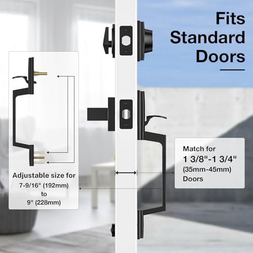 Keeping your door secure and stylish has never been this easy