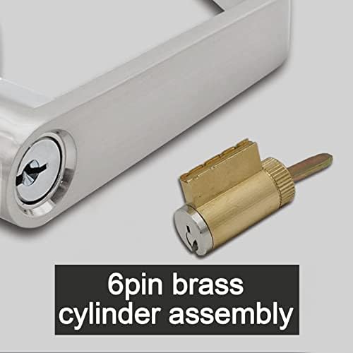 Heavy Duty Commercial Door Lock SATIN Chrome Finish ADA Compliant