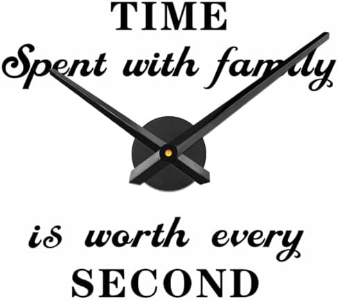 VANGOLD Large Wall Clock Decor with Mechanism