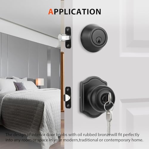 Unlock Your Home with the Haidms Exterior Door Knob Set