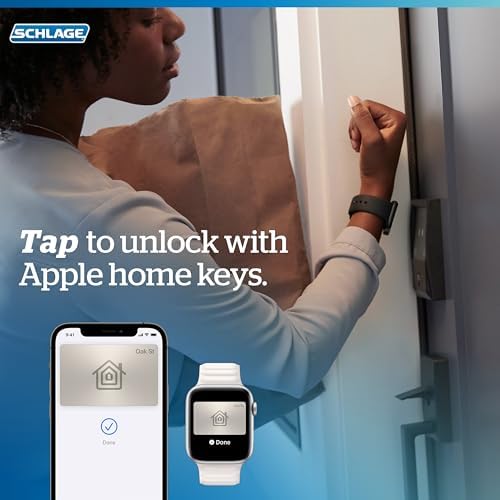 SCHLAGE BE499WB CAM 716 WiFi Smart Lock