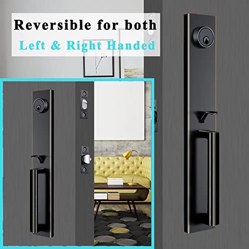Aged Bronze Heavy Duty Door Handles