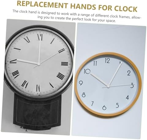 Space-Saving Wall Clock Hands for DIY Repair
