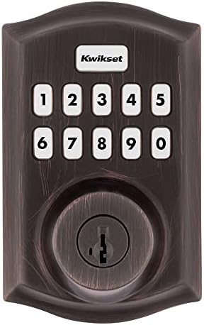 Secure Keyless Entry Kwikset Smart Lock Deadbolt with Z-Wave
