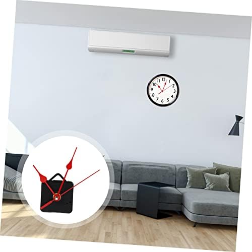 Home Clock Movement Kit Red Accurate Time quartz Clock Easy to Install