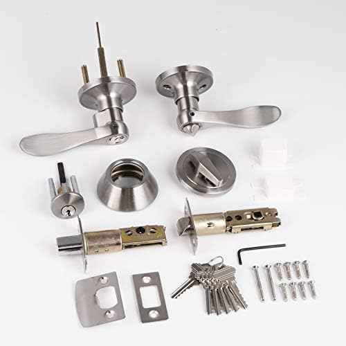 Probrico Door Handles Set - 6 Piece Pack