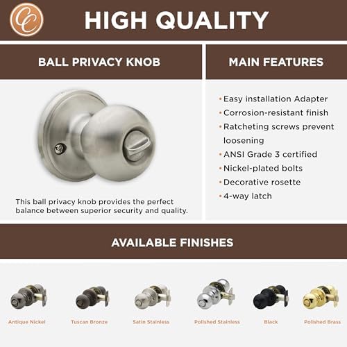 Copper Creek Privacy Door Knob