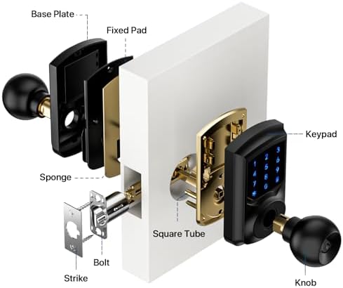 Hidalife Keyless Entry Door Lock with Code
