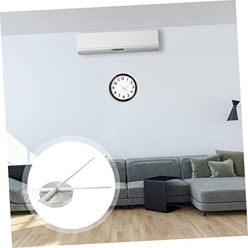Precision Battery-Operated Clock Movement Kit with Silver Shaft and Handles