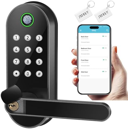 Easy to Install Fingerprint and Keyless Door Lock