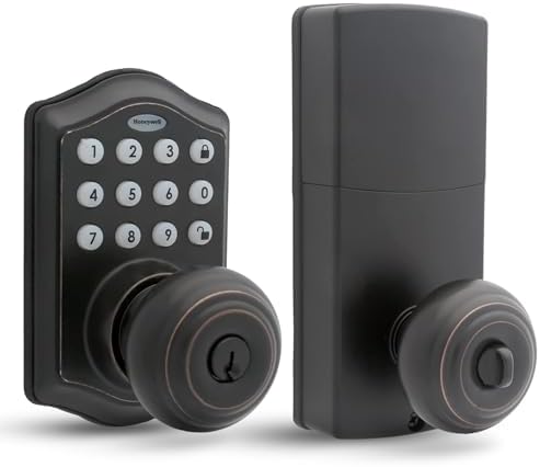 Honeywell Keypad Door Lock Oil Rubbed Bronze