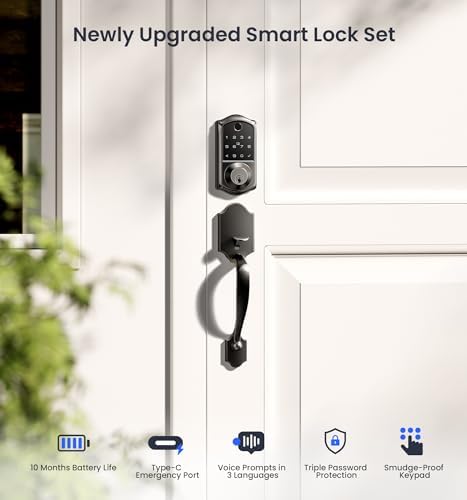 Fingerprint Smart Front Door Lock